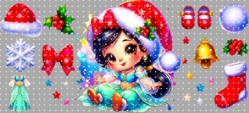 16oz Christmas-S 2542